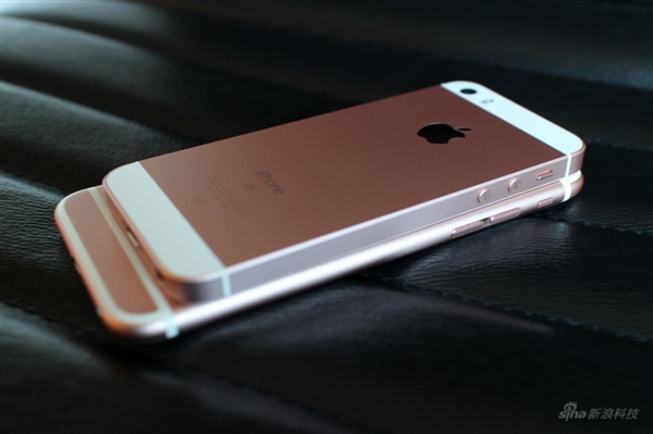 iphonese深空灰开箱,粉色iphone实拍