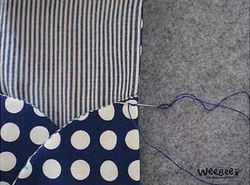 布艺包包制作教程,旧物改造手工帆布包制作