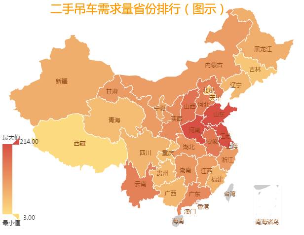 吊车二手市场资讯,二手吊车行情怎么样