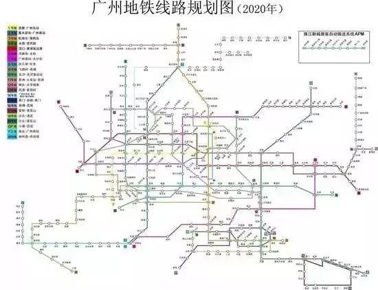 广州地铁线路图建议收藏,收藏各地地铁