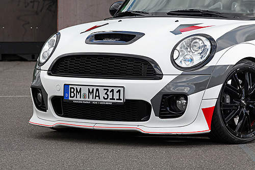 miniclubman改装复古,miniclubman改装顶箱