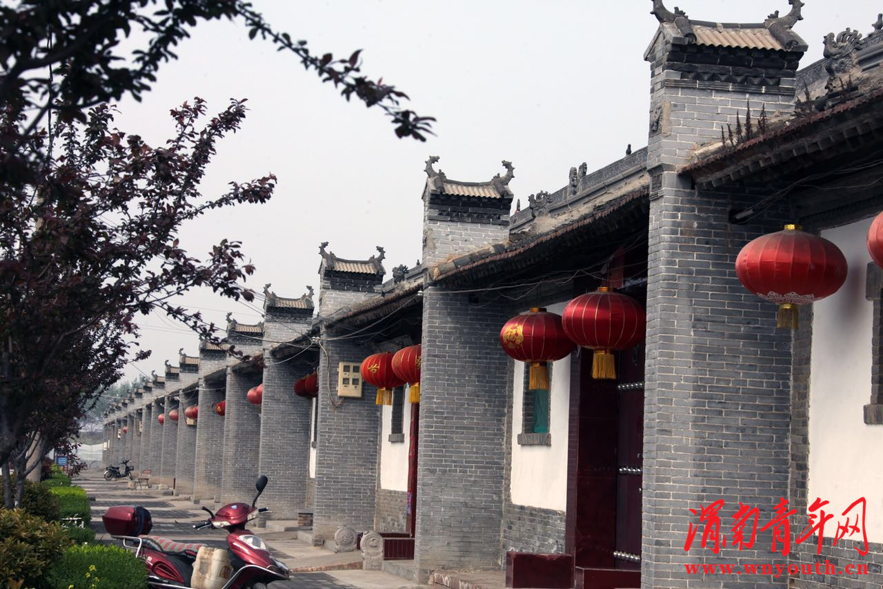 大荔县许庄镇美丽乡村,大荔县许庄镇全景图