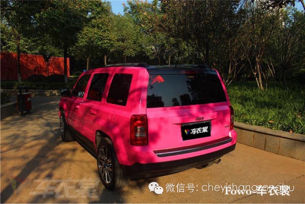 jeep大指挥官全身贴膜,吉普大指挥官外观贴膜案例