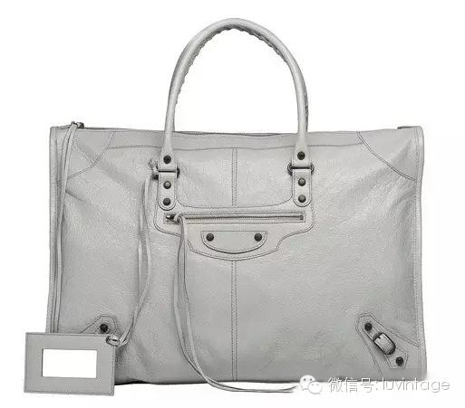 中古balenciaga机车包,黑银classic机车包