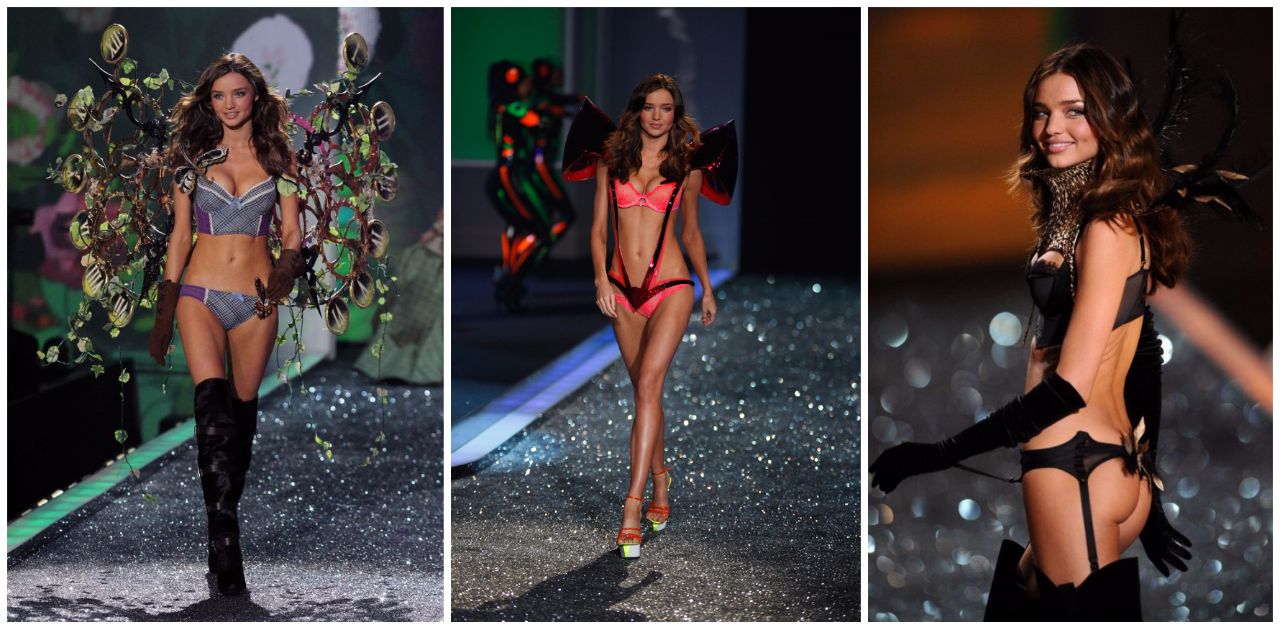 米兰达可儿最经典维密秀走秀视频,2017米兰达可儿维密秀经典造型