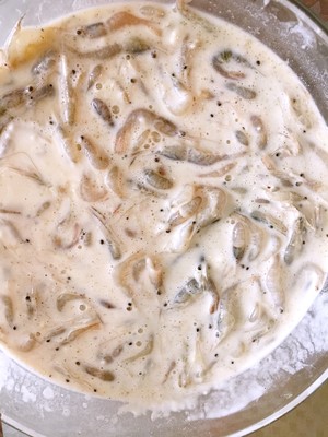 炸河虾又酥又大,干炸酥脆的小河虾