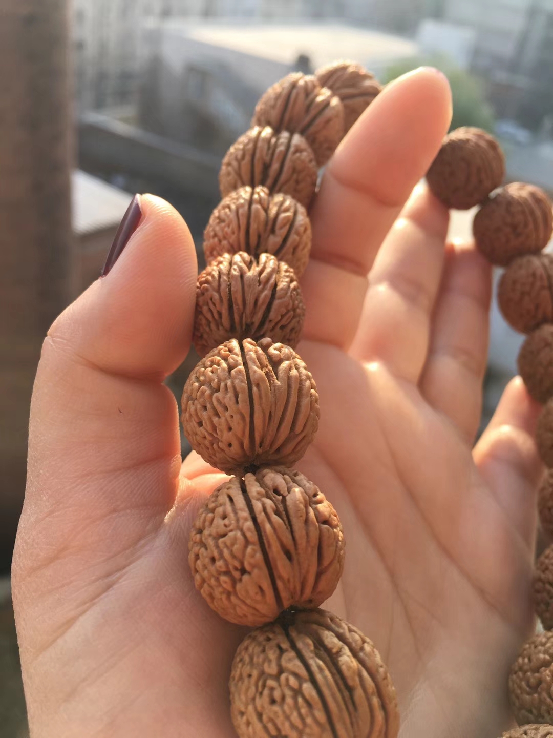 小籽桃核十八罗汉手串的价格,最便宜的桃核手串价格