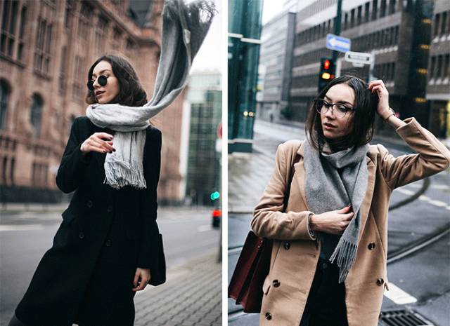 洋气上档次的围巾30岁,秋冬必备的围巾