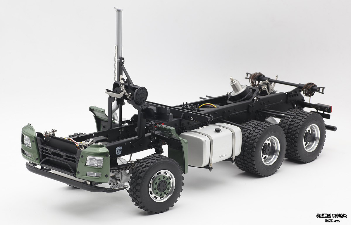 ScaleArt MAN TGS EURO 组装|大神36天完成车架还叫进展神速?