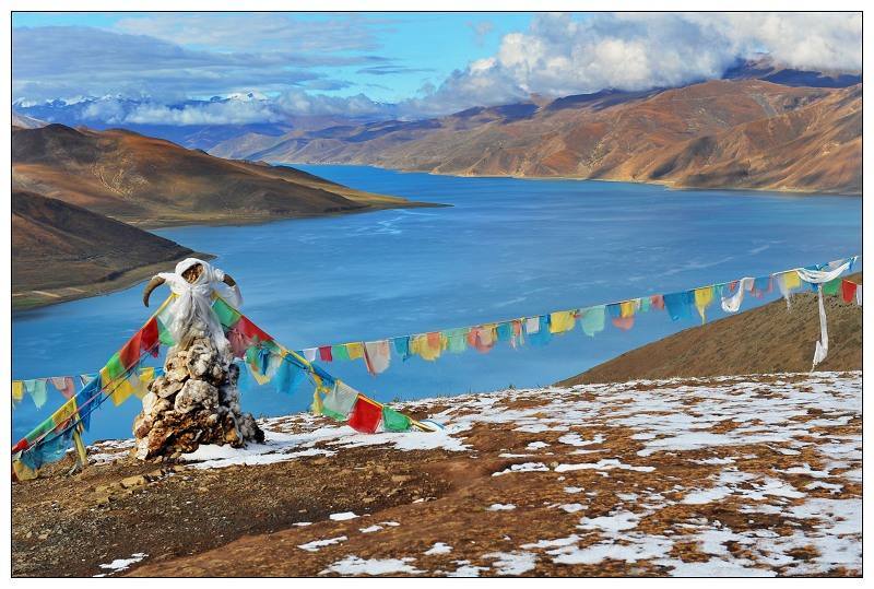 藏人去拉萨朝拜的路上,藏人去拉萨