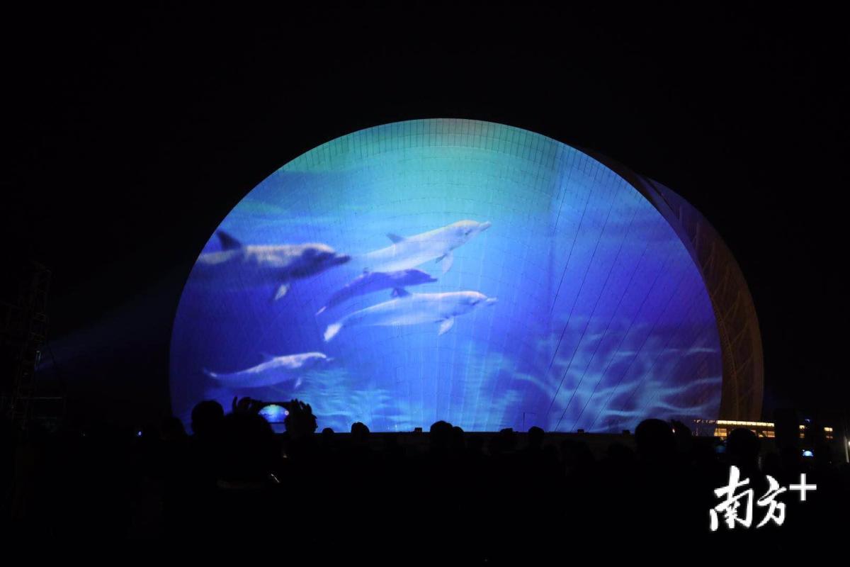 珠海日月贝每晚都有灯光秀吗,日月贝灯光秀