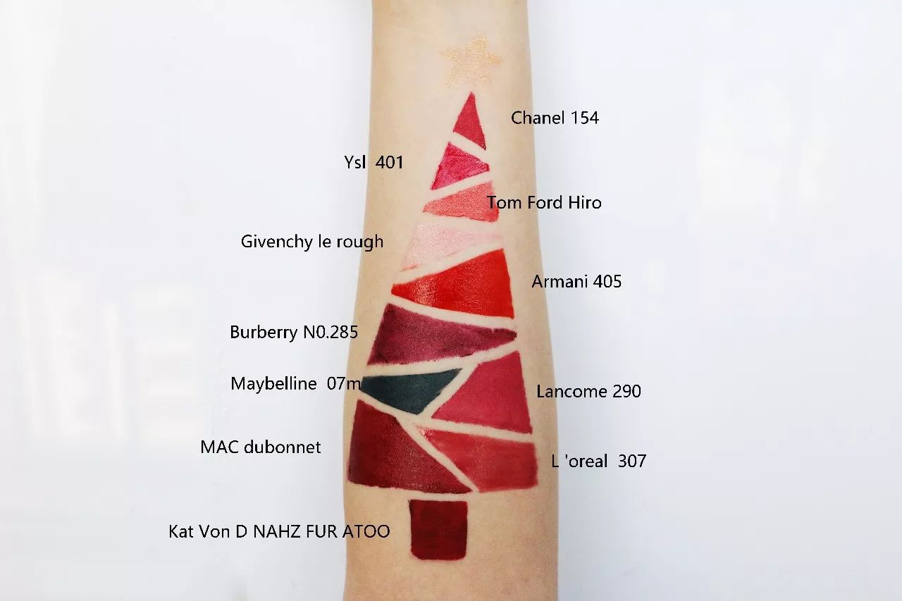 最显白的十支大牌口红,2019最火的100支口红全试色