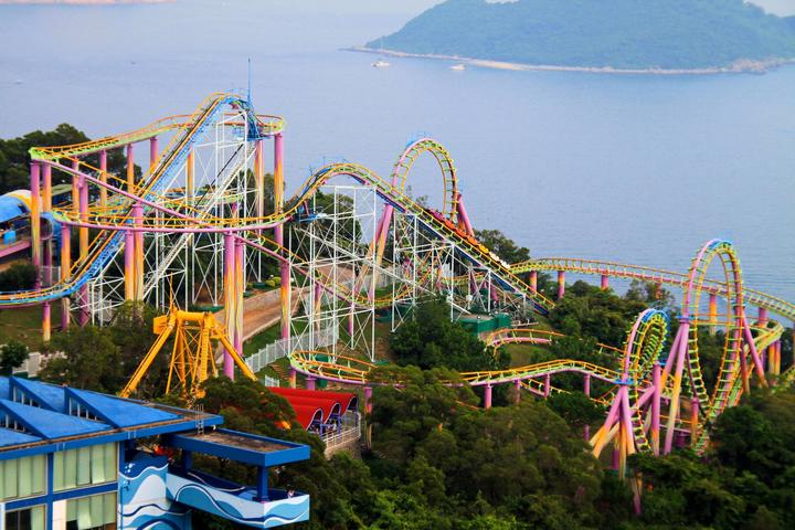 游玩香港海洋公园视频,玩转香港攻略5天4晚