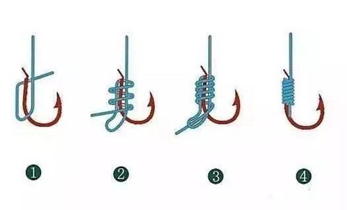 钓鱼钩子线与主线的绑法视频教学,钓鱼打结绑线技巧大全