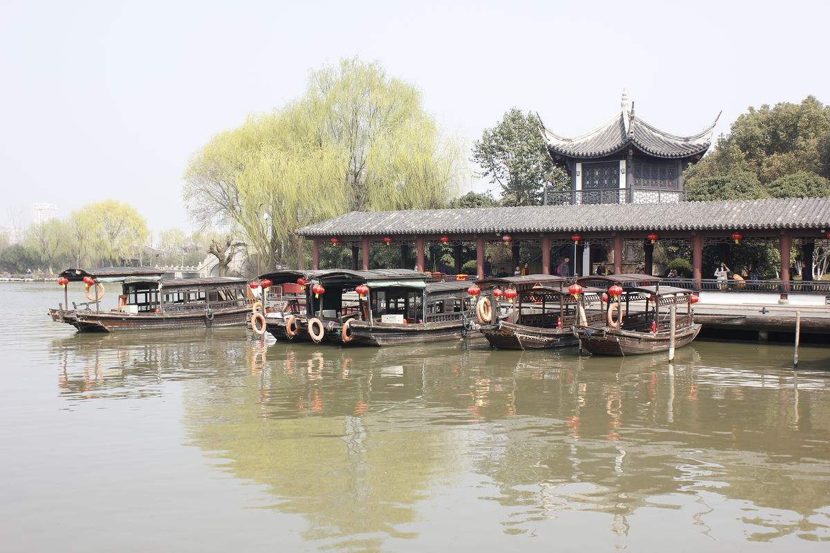 烟雨迷蒙嘉兴南湖,印象江南嘉兴