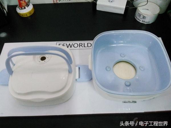 恒温饭盒怎么拆开,小熊自加热饭盒拆解