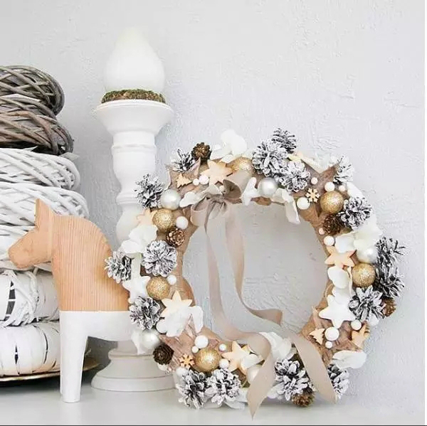 花艺视频教程气球鲜花,嘉星圣诞花环diy