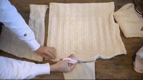 毛衣改造1000个创意,旧毛衣改造帽子最简单方法