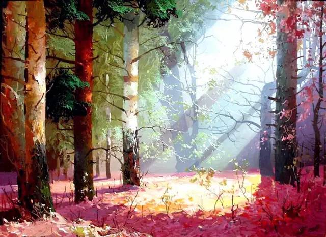 光影十足的风景油画欣赏太美了,100幅经典风景油画图文