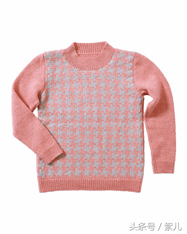 热门法式复古千鸟格毛衣,永远经典的毛衣