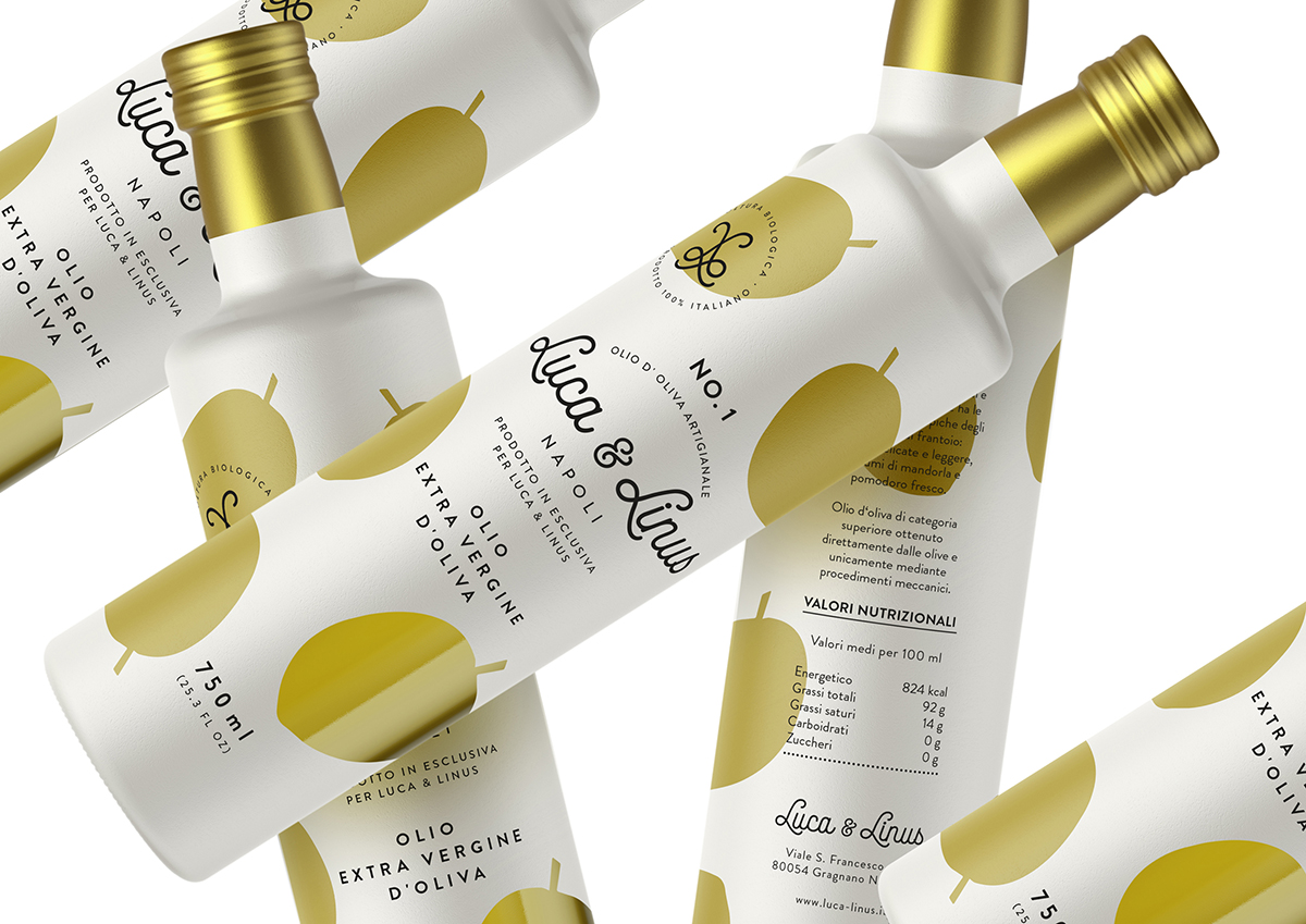 这样的橄榄油才是有钱人眼中的高档货！国外日化标签设计欣赏