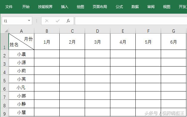 wpsexcel表格斜线表头怎么插入,excel如何插入斜线表头并输入文字