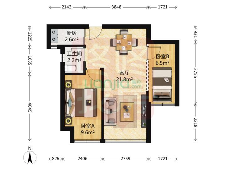 深中学位小户型房,深中学位房