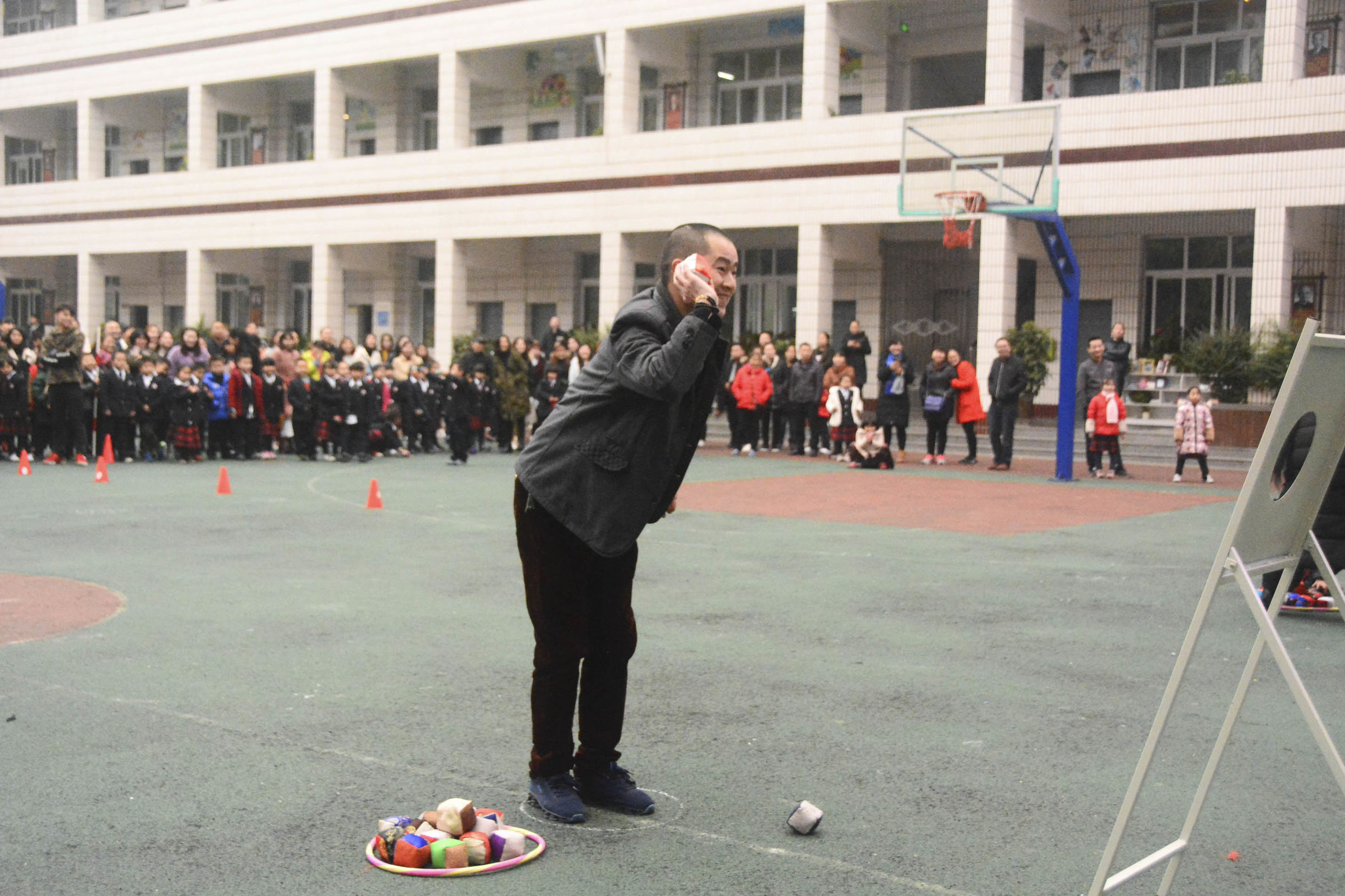 冬季亲子运动会游戏大班,巴州三中运动会