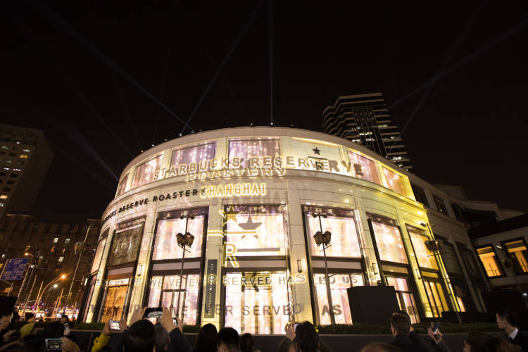 星巴克上海烘焙工坊2017开业限定,全球最大星巴克烘焙工坊体验