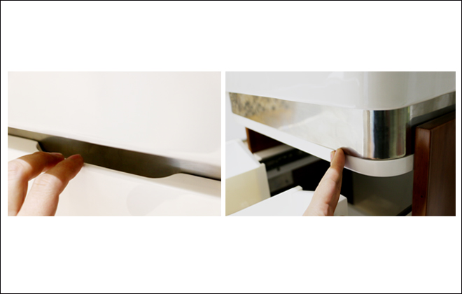 颜值高浴室柜效果图,颜值高且好打理的浴室柜