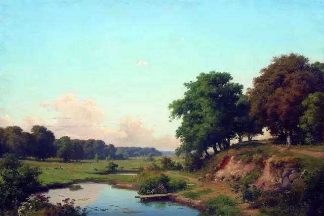 十大惊艳的风景油画,十大惊艳风景的油画