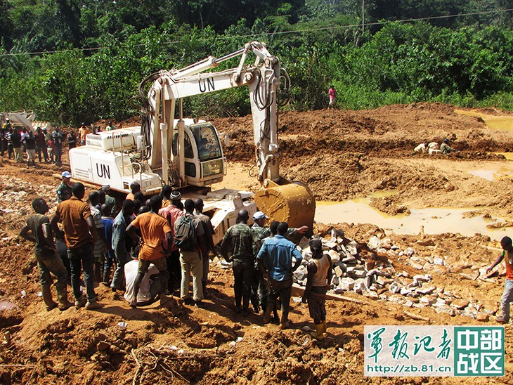 真实的第十批维和工兵,中国第四批赴利比里亚维和工兵