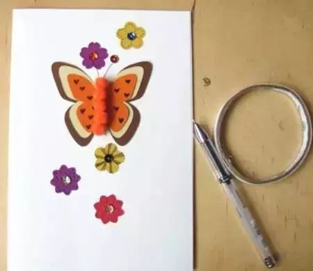 生日贺卡折纸教程简单漂亮,小贺卡制作教程简单又好看