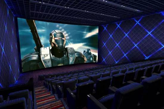 激光投影到空中,激光投影现场