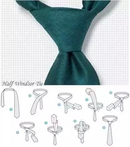 领带结法干货,领带的基本常识