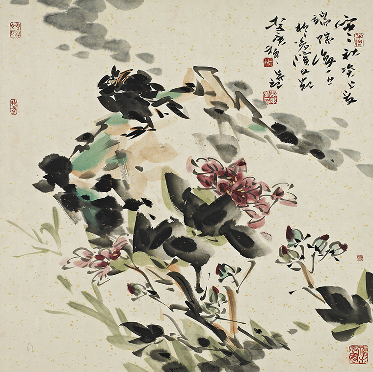 画家李庚一日一画,画家李庚作品价值