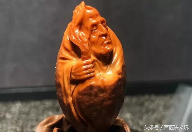 娜姐说核雕,文玩橄榄核花了怎么处理