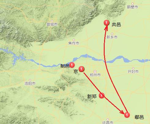郑伯克段于鄢全过程简图,郑伯克段于鄢的真正原因