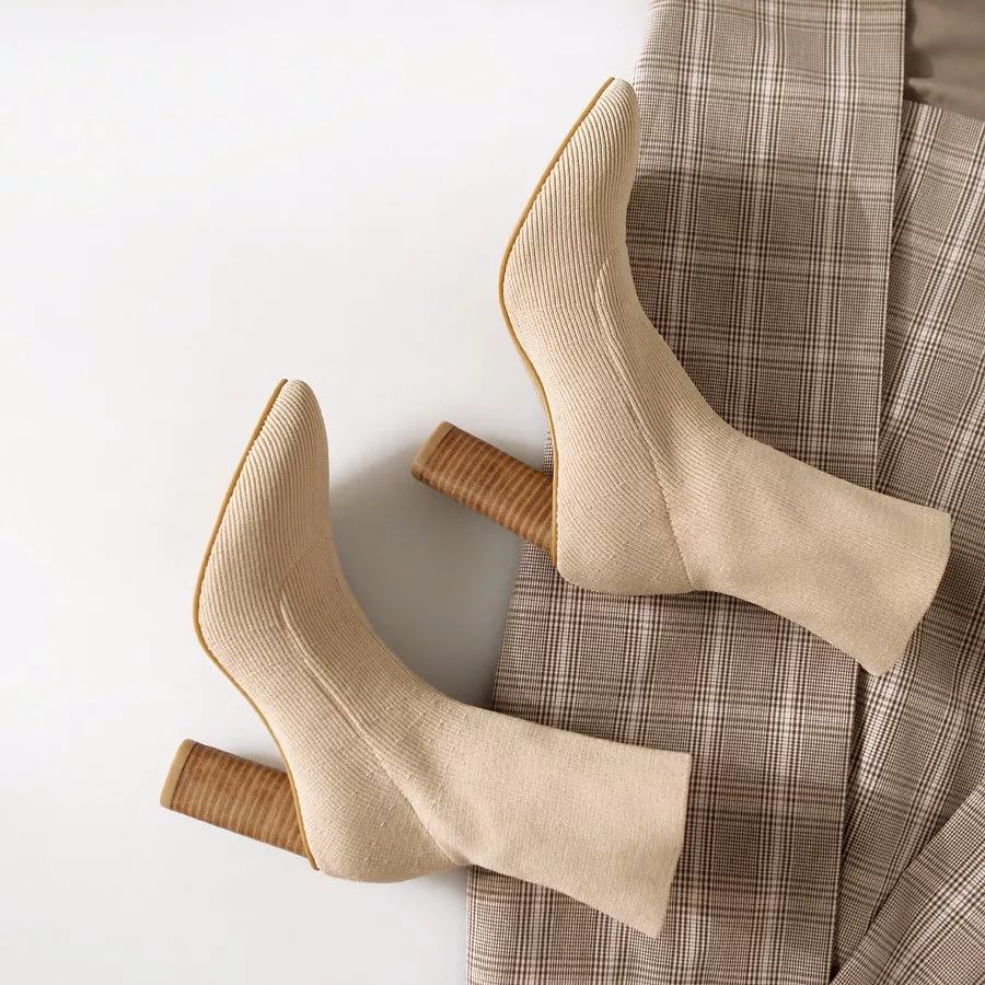 杨幂秋冬新款靴,杨幂热巴唐嫣同款