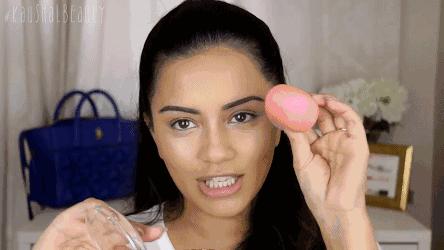 美妆蛋吃粉不,美妆蛋吃粉厉害是怎么回事