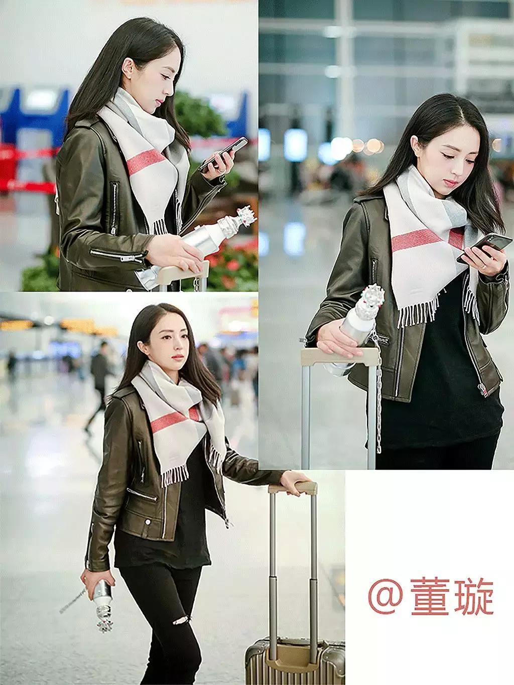 李小璐化妆台护肤品,李小璐化妆照片大全