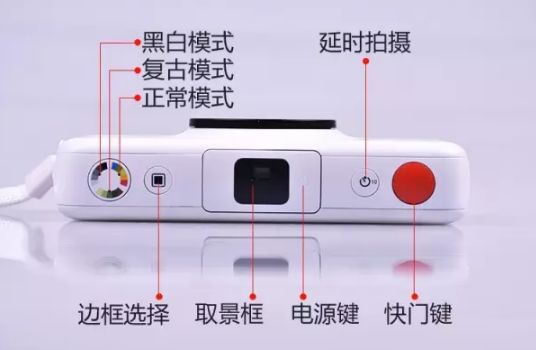 拍照自带复古感相机,自带滤镜拍立得