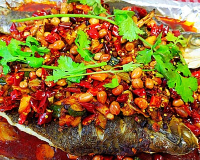 模仿成都滋味烤鱼的…烤鱼