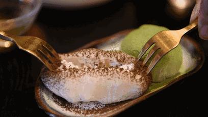 温州巷口日式庭院甜品屋！新出原谅色脏脏包，吃完脸都绿啦！