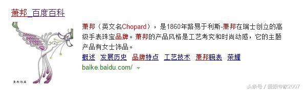 高逼格眼镜之Chopard眼镜，以及（萧邦眼镜）的维修修理