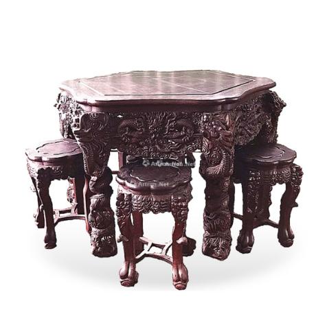 顶级海南黄花梨老料家具,明代海南黄花梨十二件套家具图片