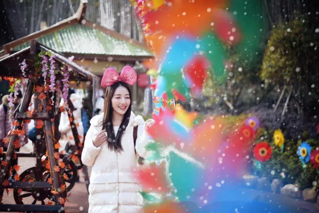 晒南昌雪景照得免费同道大叔玩偶啦！