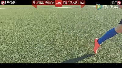 足球最实用的过人技巧教学,足球教学牛尾巴过人