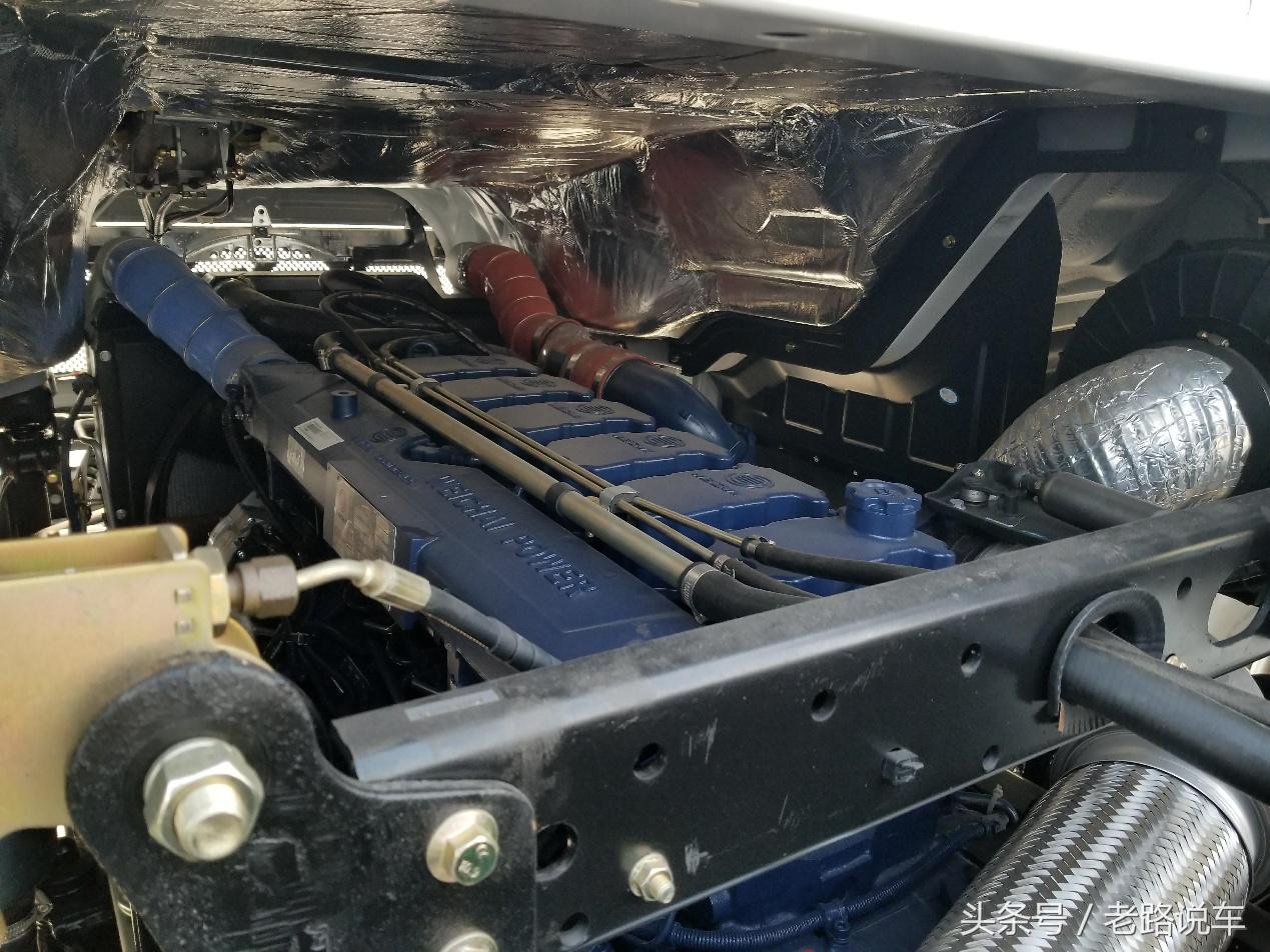 解放新大威后8轮领航版动力多大,新大威是哪个系列的车