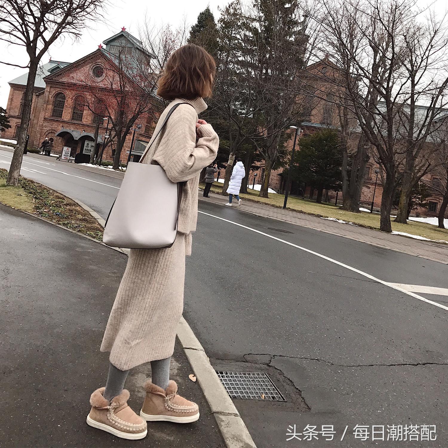 这个冬天谁会拒绝温暖的毛衣,拒绝孩子气穿搭